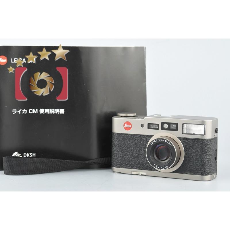 【中古】Leica ライカ CM コンパクトフィルムカメラ :leica-cm-0731-:中古カメラのファイブスターカメラ - 通販
