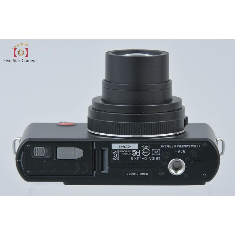 ライカ 【中古】Leica D-LUX 5 ブラック コンパクトデジタル ライカ 【中古】Leica D-LUX 5 ブラック コンパクトデジタル
