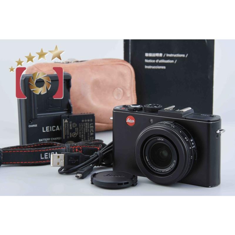 専用です。Leica D-LUX6 ブラック 美品 バッテリー2個 Leica D-Lux 6