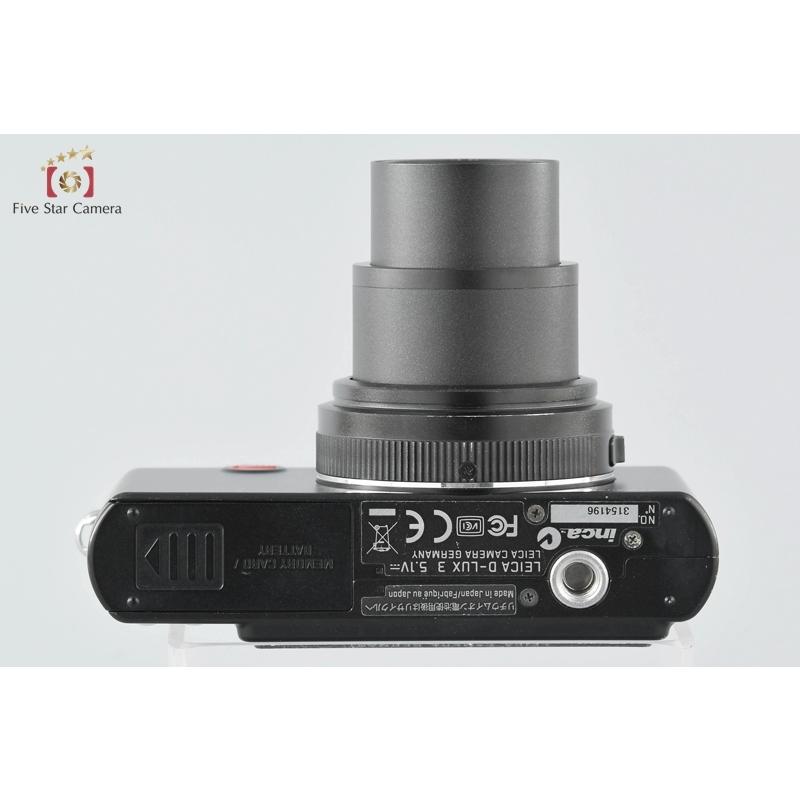 ライカ（Leica） 【中古】Leica D-LUX 3 ブラック コンパクトデジタル