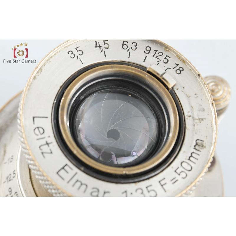 ライカ 【中古】Leica 旧 Elmar 50mm f/3.5 ショートエルマー ライカ 【中古】Leica 旧 Elmar 50mm f/3.5 ショートエルマー