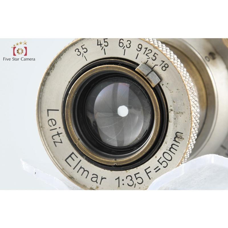 ライカ 【中古】Leica 旧 Elmar 50mm f/3.5 ショートエルマー ライカ 【中古】Leica 旧 Elmar 50mm f/3.5 ショートエルマー