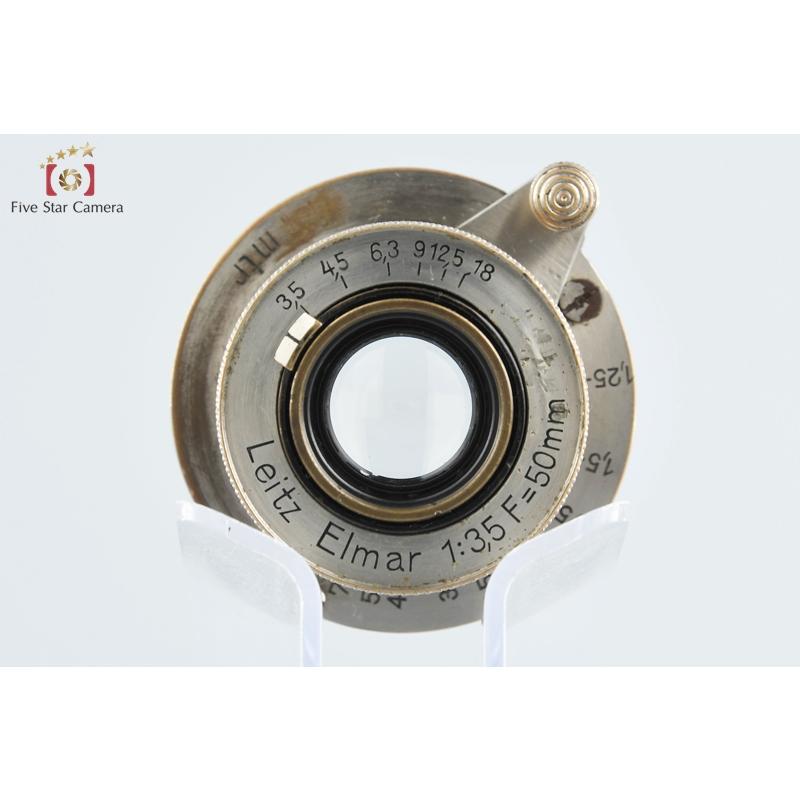 ライカ 【中古】Leica 旧 Elmar 50mm f/3.5 ショートエルマー ライカ 【中古】Leica 旧 Elmar 50mm f/3.5 ショートエルマー