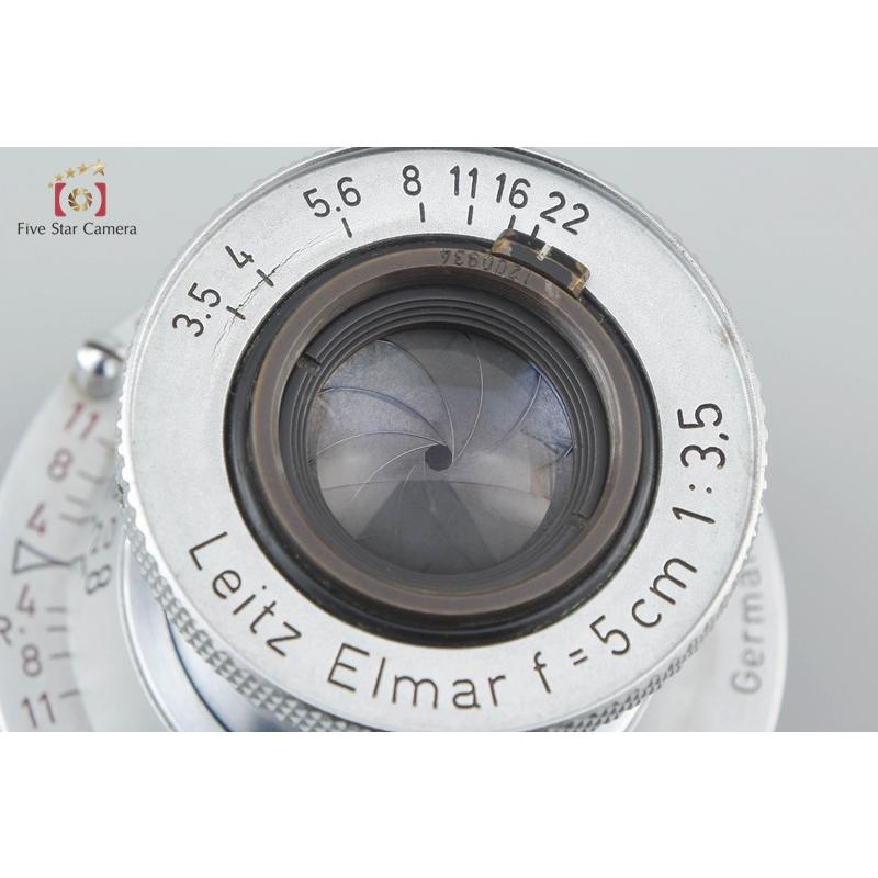 ライカ 【中古】Leica Elmar 50mm f/3.5 赤エルマー 沈胴式 L39 ライカ 【中古】Leica Elmar 50mm f/3.5 赤エルマー 沈胴式 L39