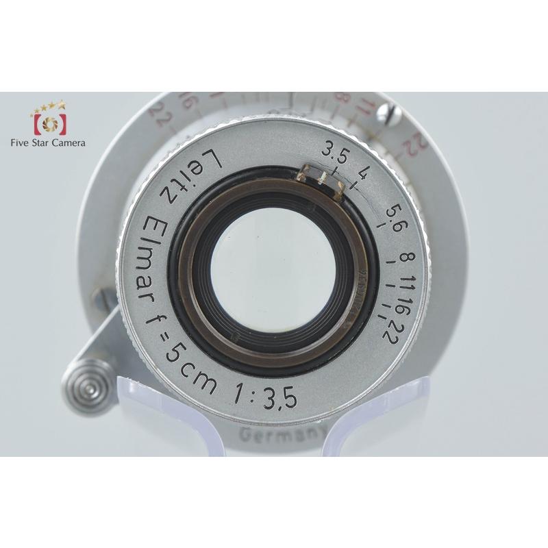 ライカ 【中古】Leica Elmar 50mm f/3.5 赤エルマー 沈胴式 L39 ライカ 【中古】Leica Elmar 50mm f/3.5 赤エルマー 沈胴式 L39