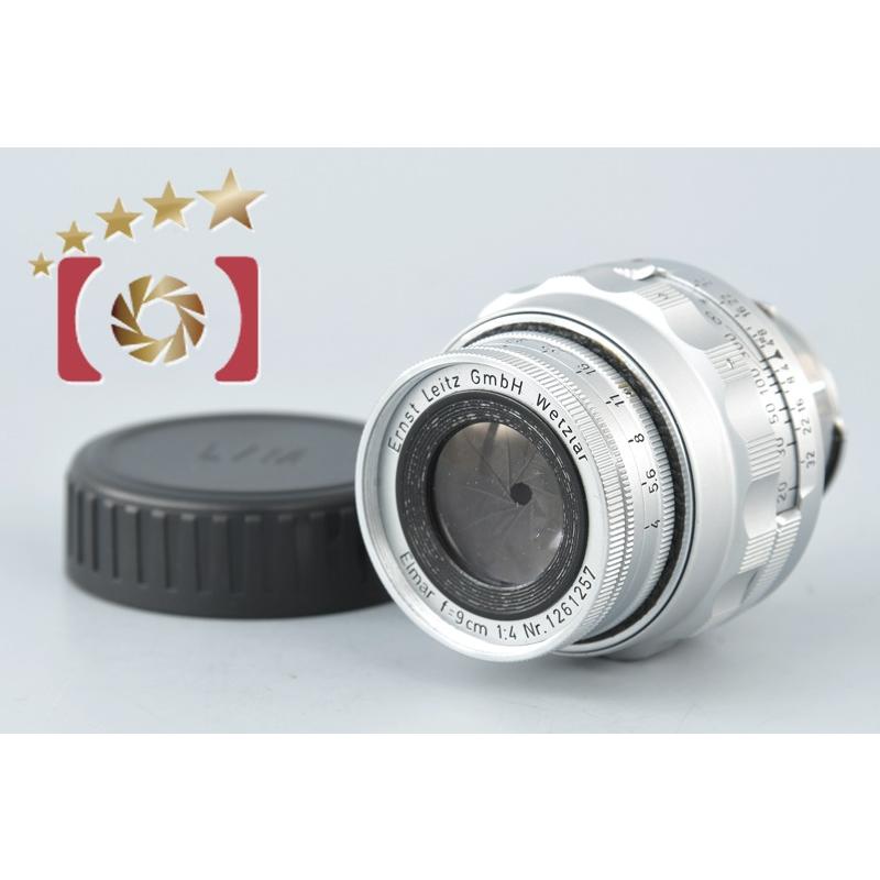 中古 Leica ライカ Elmar 90mm F 4 沈胴式 第1世代 ライカmマウント Leica Elmar 904 1st 0718 中古カメラのファイブスターカメラ 通販 Yahoo ショッピング
