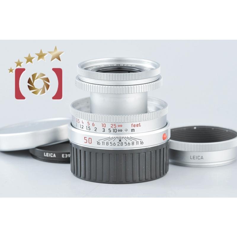 ライカ 【中古】Leica ELMAR-M 50mm f/2.8 クローム E39 11023 : 中古