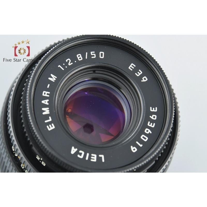 【中古】Leica ライカ Elmar 50mm f/2.8 ライカMマウント ライカ（Leica） 【中古】Leica ELMAR-M 50mm f/2.8 ブラック 11831