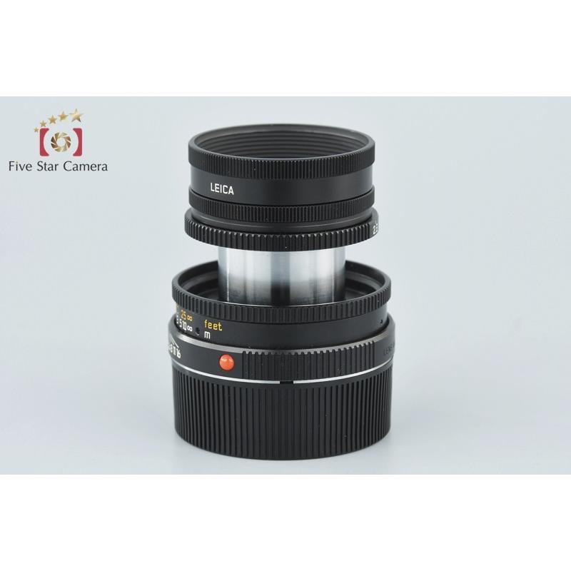 【中古】Leica ライカ Elmar 50mm f/2.8 ライカMマウント ライカ（Leica） 【中古】Leica ELMAR-M 50mm f/2.8 ブラック 11831