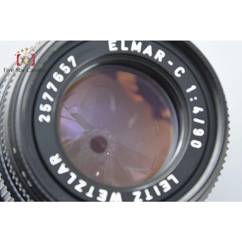Leica Elmar-C 90mm f/4 ライカMマウント 今だけこの値段！ ライカ（Leica） 【中古】Leica ELMAR-C 90mm f/4 ライカMマウント