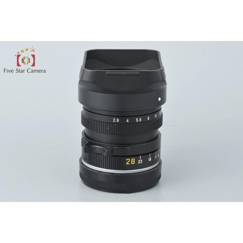 ライカ 【中古】Leica ELMARIT-M 28mm f/2.8 第三世代 E49 11804 ライカ 【中古】Leica ELMARIT-M 28mm f/2.8 第三世代 E49 11804