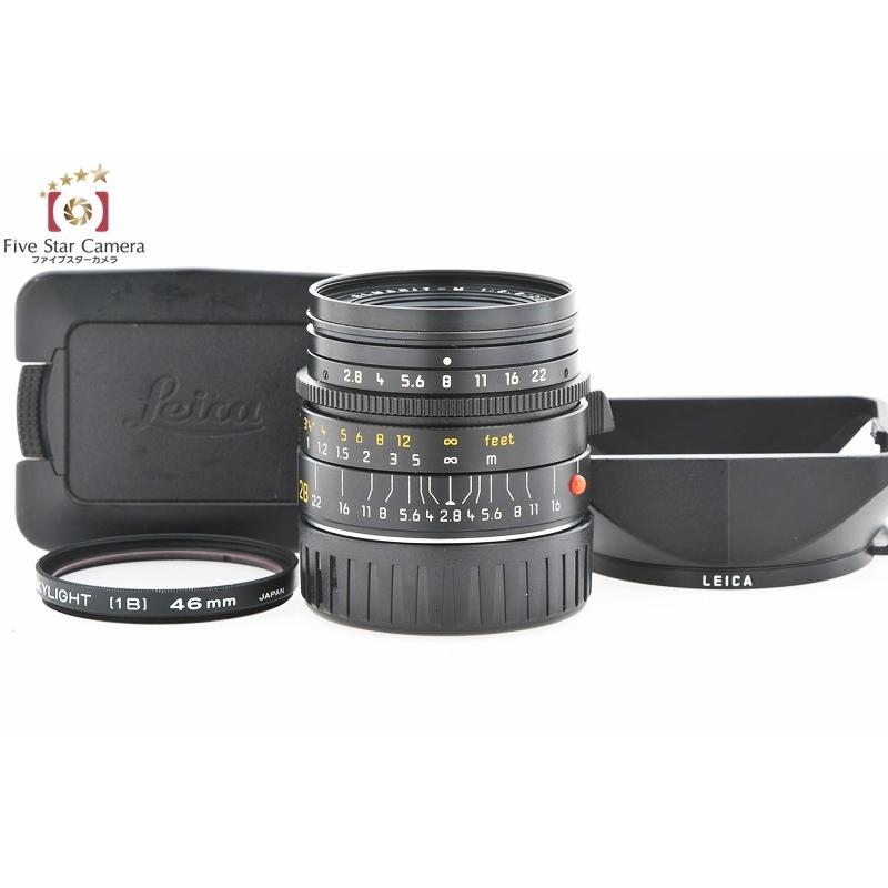 ライカ 【中古】Leica ELMARIT-M 28mm f/2.8 E46 第4世代 11809 ライカ 【中古】Leica ELMARIT-M 28mm f/2.8 E46 第4世代 11809