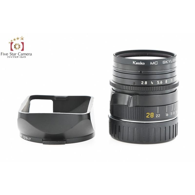 ライカ 【中古】Leica ELMARIT-M 28mm f/2.8 E46 第4世代 11809 ライカ 【中古】Leica ELMARIT-M 28mm f/2.8 E46 第4世代 11809