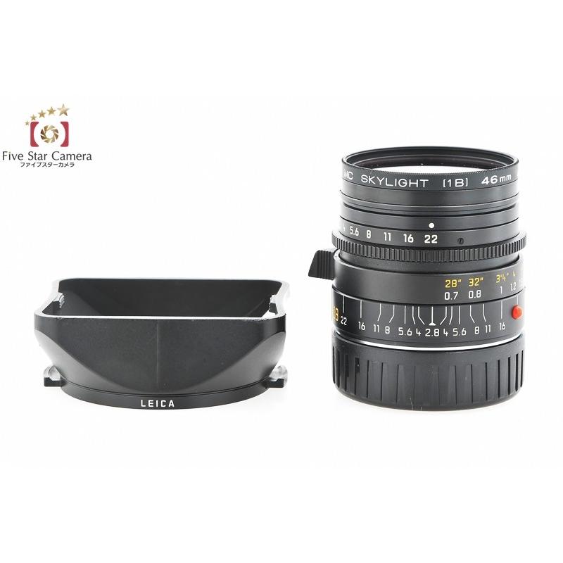 LEICA ELMARIT-M 28mm 第4世代 Amazon.com : Leica Elmarit-M 28mm f/2.8 ASPH Lens : Electronics