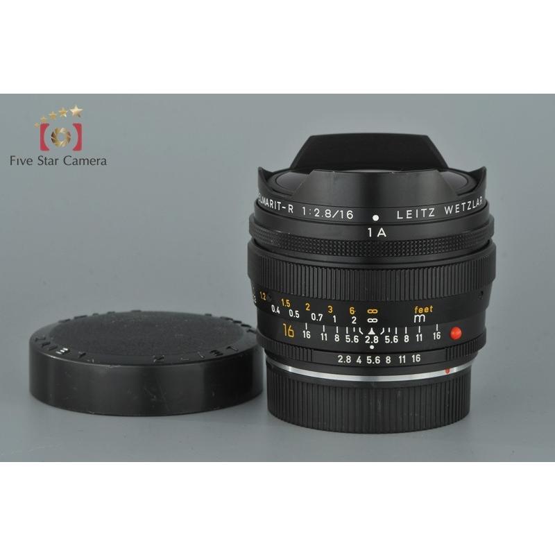 ライカ 【中古】Leica FISHEYE-ELMARIT-R 16mm f/2.8 3カム ライカ 【中古】Leica FISHEYE-ELMARIT-R 16mm f/2.8 3カム