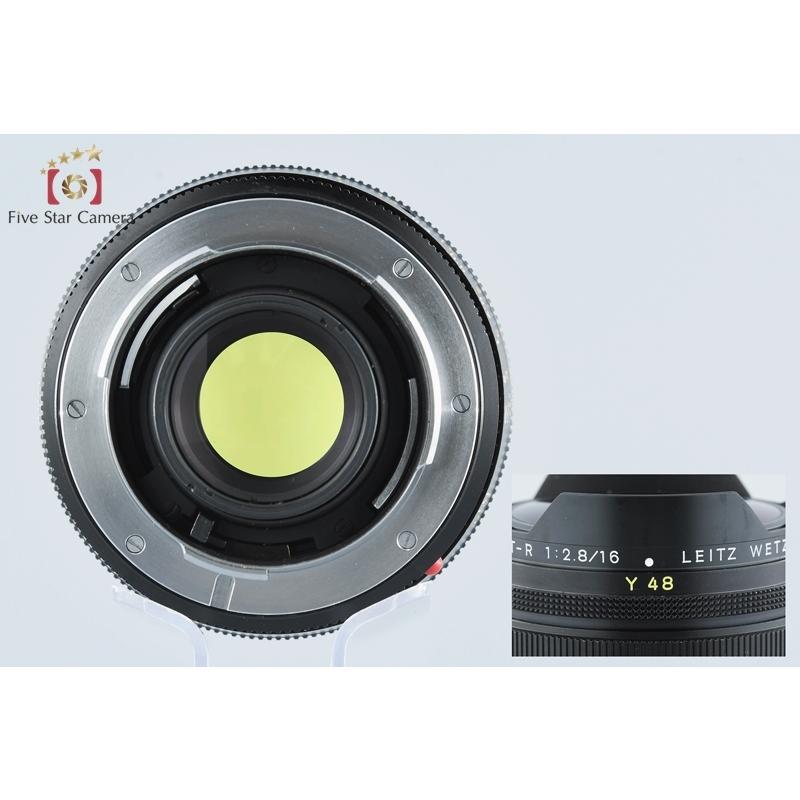 【中古】Leica ライカ FISHEYE-ELMARIT-R 16mm f/2.8 3カム｜five-star-camera｜08