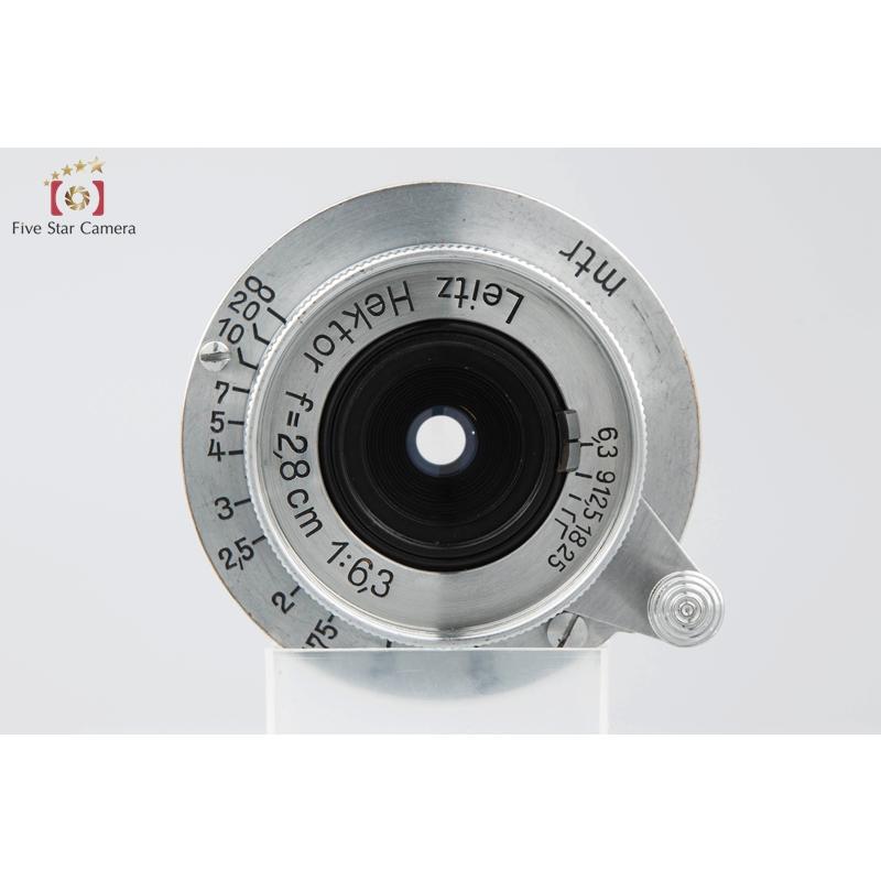 ライカ 【中古】Leica Hektor 28mm f/6.3 L39 ライカスクリュー ライカ 【中古】Leica Hektor 28mm f/6.3 L39 ライカスクリュー