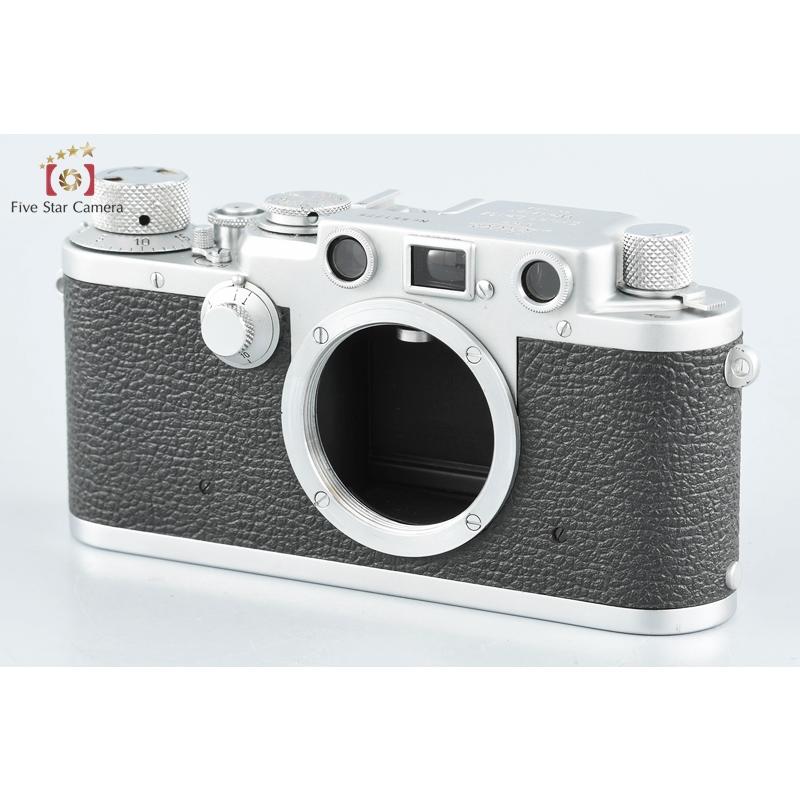 Leica IIIf セルフタイマーなし バルナックライカ ライカ（Leica） 【中古】Leica IIIf ブラックダイヤル セルフタイマー