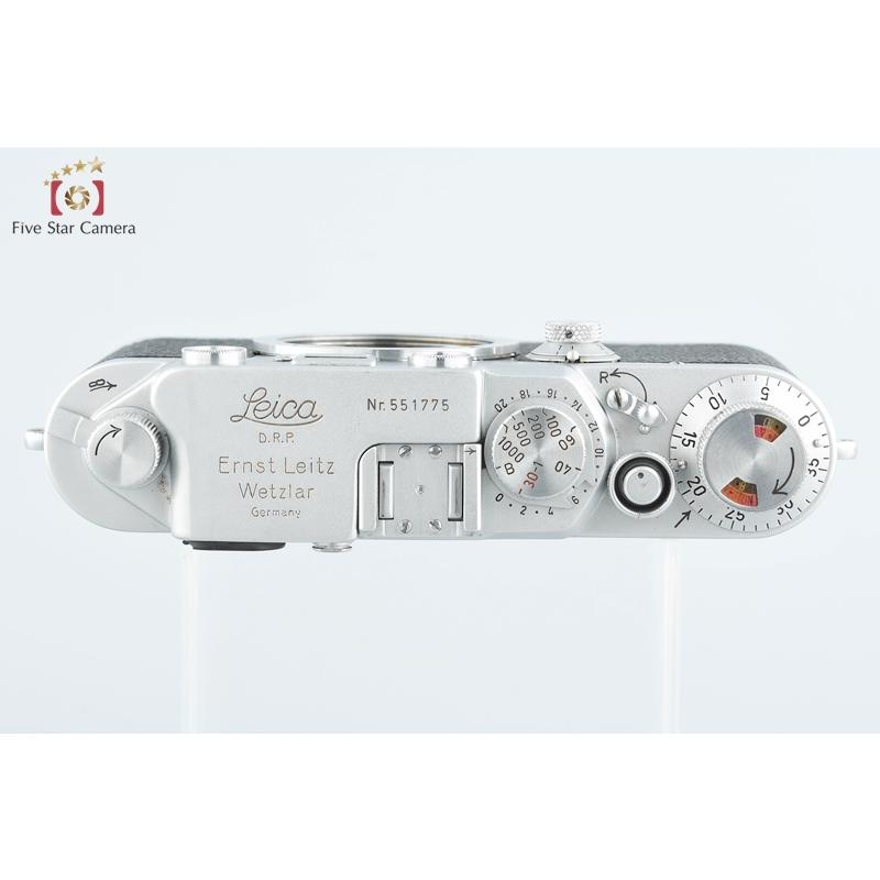 ライカ（Leica） 【中古】Leica IIIf ブラックダイヤル セルフタイマー
