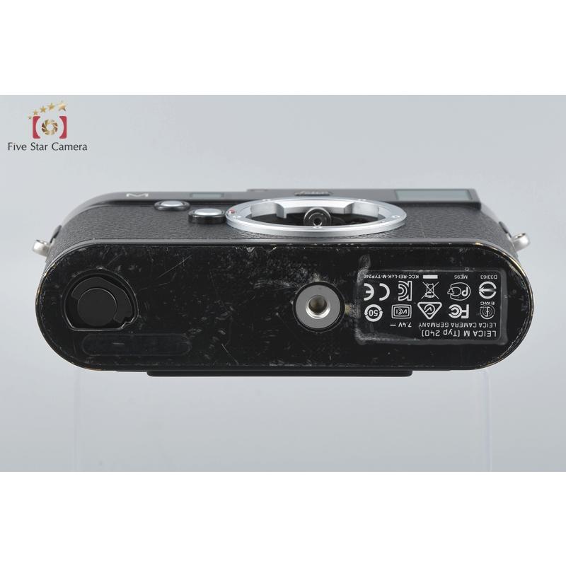 【中古】Leica ライカ M TYP 240 ブラックペイント デジタルレンジファインダーカメラ 元箱付き｜five-star-camera｜09