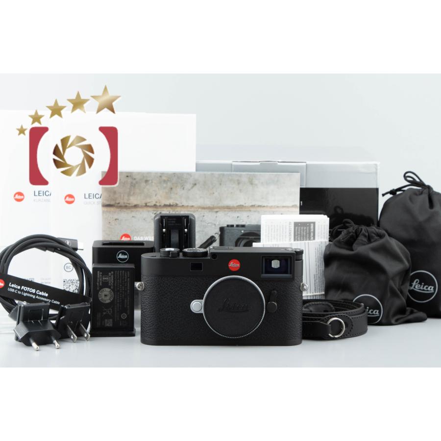 ライカ 【中古】Leica M11 ブラック デジタルレンジファインダー ライカ 【中古】Leica M11 ブラック デジタルレンジファインダー