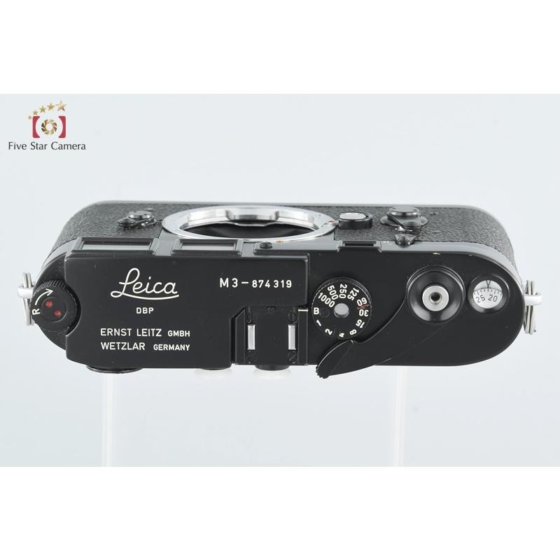 ライカ（Leica） 【中古】Leica M3 ダブルストローク 後塗りブラック