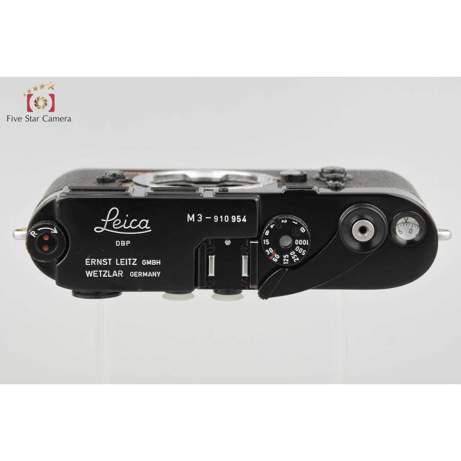 ライカ（Leica） 【中古】Leica M3 ダブルストローク 後塗りブラック