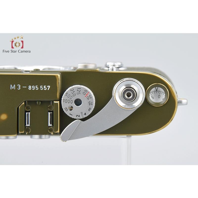ライカ 【中古】Leica M3 シングルストローク オリーブ レンジ ライカ 【中古】Leica M3 シングルストローク オリーブ レンジ
