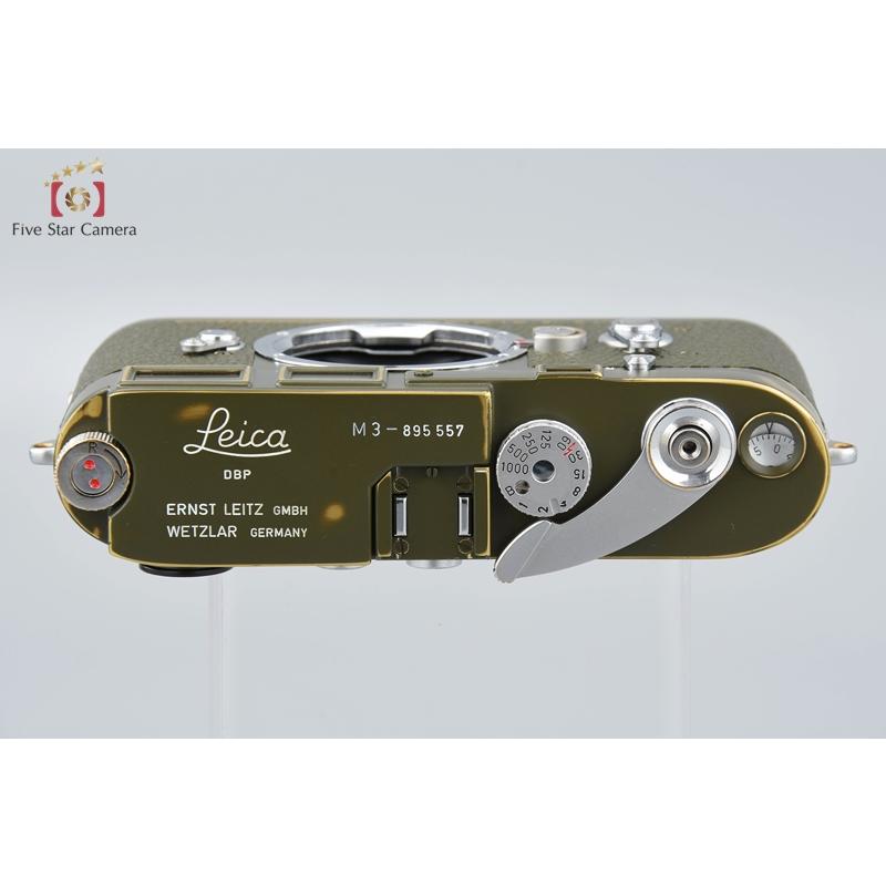 ライカ 【中古】Leica M3 シングルストローク オリーブ レンジ ライカ 【中古】Leica M3 シングルストローク オリーブ レンジ