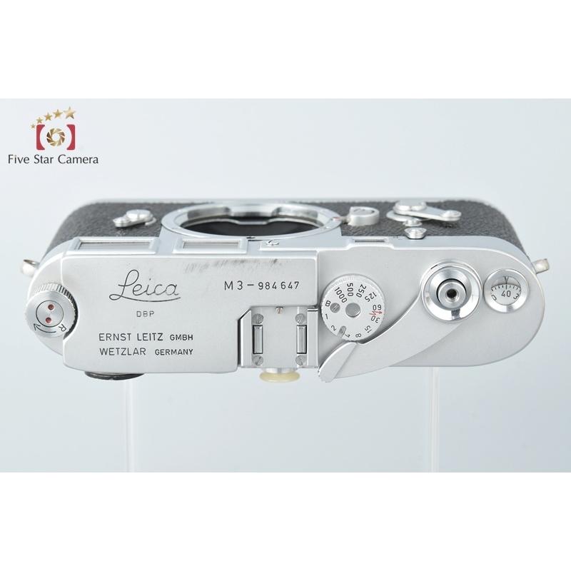 Leica M3 レンジファインダーカメラ　シングルストローク　動作良好 ライカ Leica M3 SS シングルストローク レンジファインダー