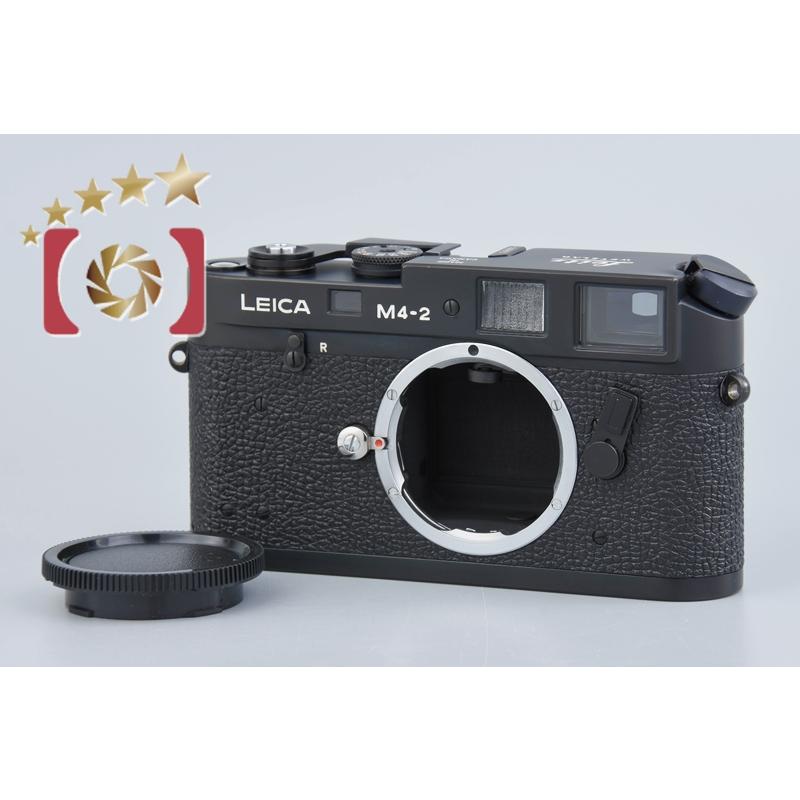 ライカ 【中古】Leica M4-2 ブラック レンジファインダー ライカ 【中古】Leica M4-2 ブラック レンジファインダー