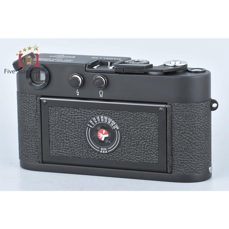 ライカ 【2021.04 オーバーホール済】Leica M4 ブラッククローム ライカ 【2021.04 オーバーホール済】Leica M4 ブラッククローム