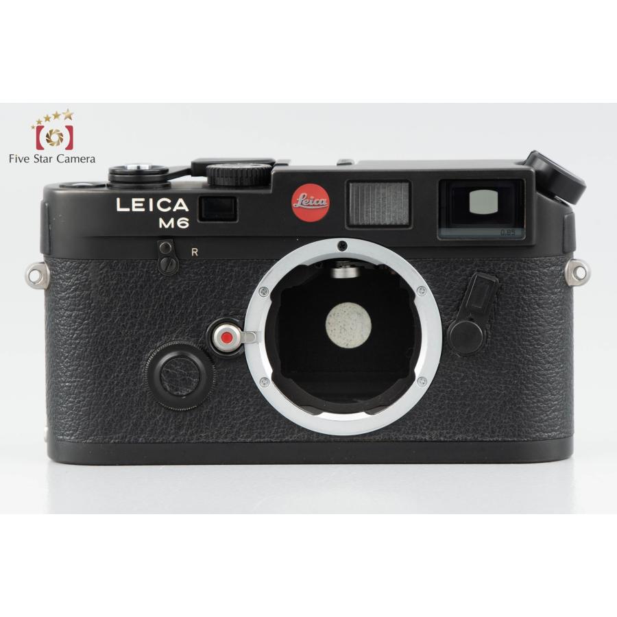 ライカ 【中古】Leica M6 0.85 ブラック レンジファインダー ライカ 【中古】Leica M6 0.85 ブラック レンジファインダー
