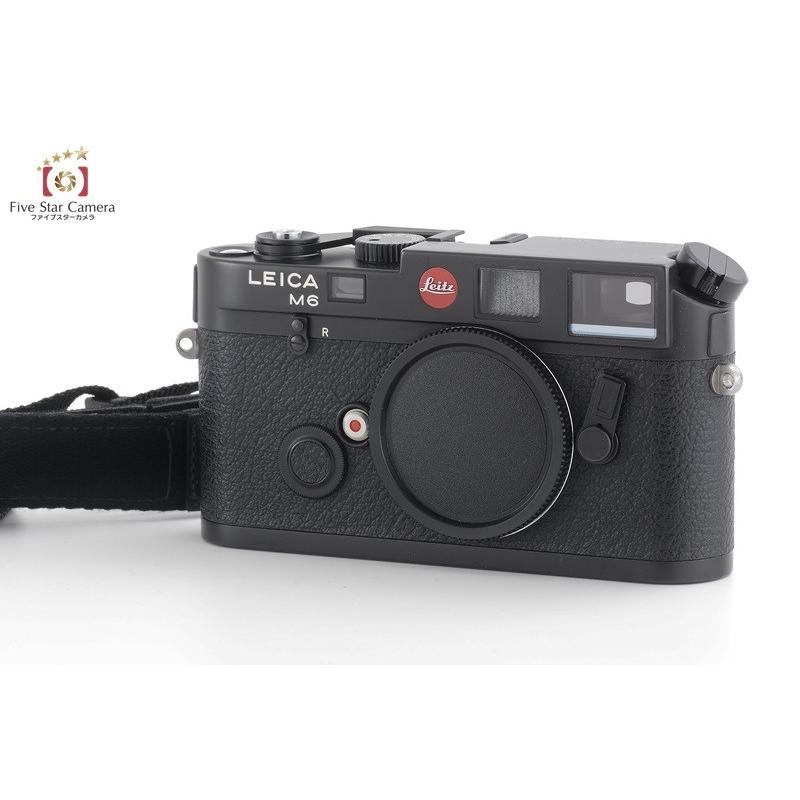 中古カメラのファイブスターカメラLeica ライカ M6 ブラック レンジファインダーフィルムカメラ