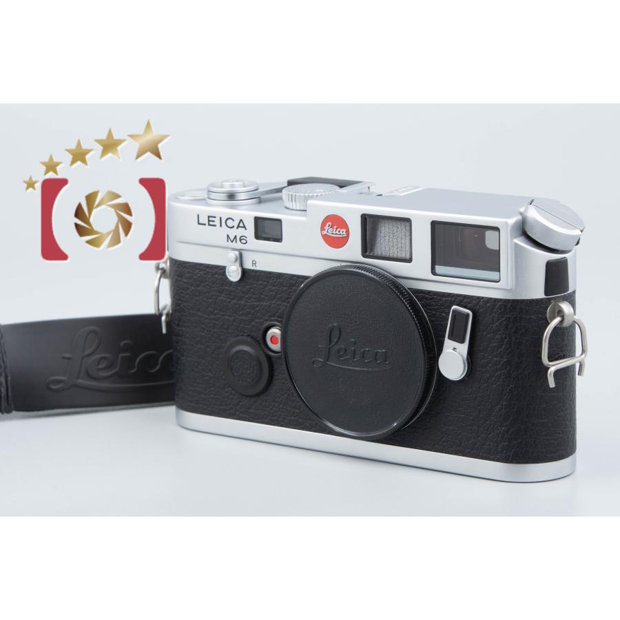 【中古】Leica ライカ M6 0.72 クローム レンジファインダーフィルムカメラ ライカ（Leica） 【中古】Leica M6 クローム レンジファインダー