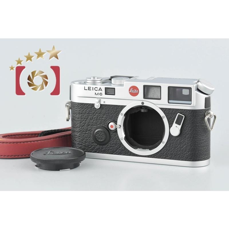 ライカ 【中古】Leica M6 シルバー クローム 初期型 171万番台 ライカ 【中古】Leica M6 シルバー クローム 初期型 171万番台