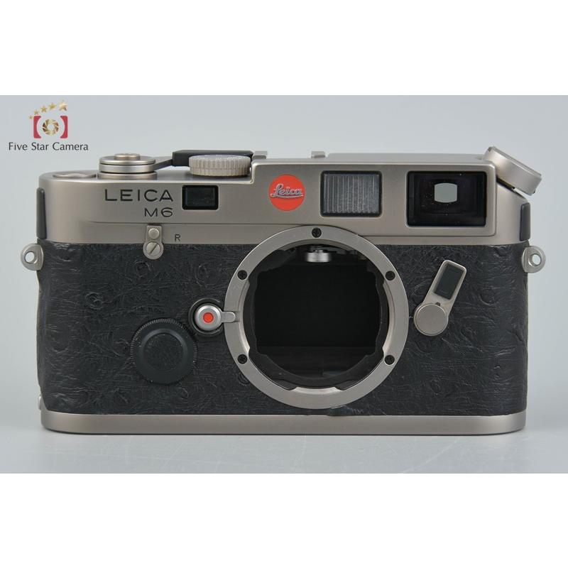 ライカ 【中古】Leica M6 チタン レンジファインダーフィルム ライカ 【中古】Leica M6 チタン レンジファインダーフィルム