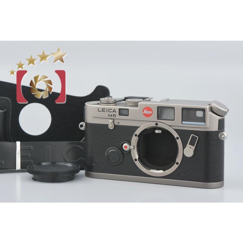 ライカ 【中古】Leica M6 チタン レンジファインダーフィルムカメラ  