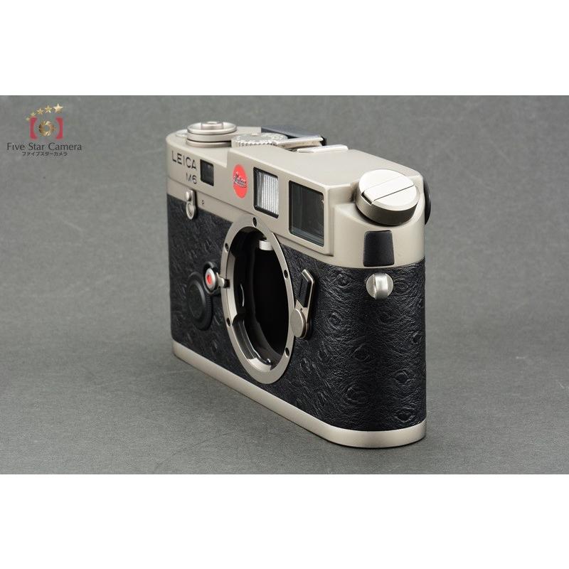 ライカ 【中古】Leica M6 チタン レンジファインダーフィルム ライカ 【中古】Leica M6 チタン レンジファインダーフィルム