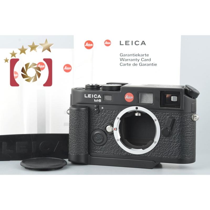 ライカ 【中古】Leica M6 TTL 0.72 JAPAN ブラック レンジ ライカ 【中古】Leica M6 TTL 0.72 JAPAN ブラック レンジ