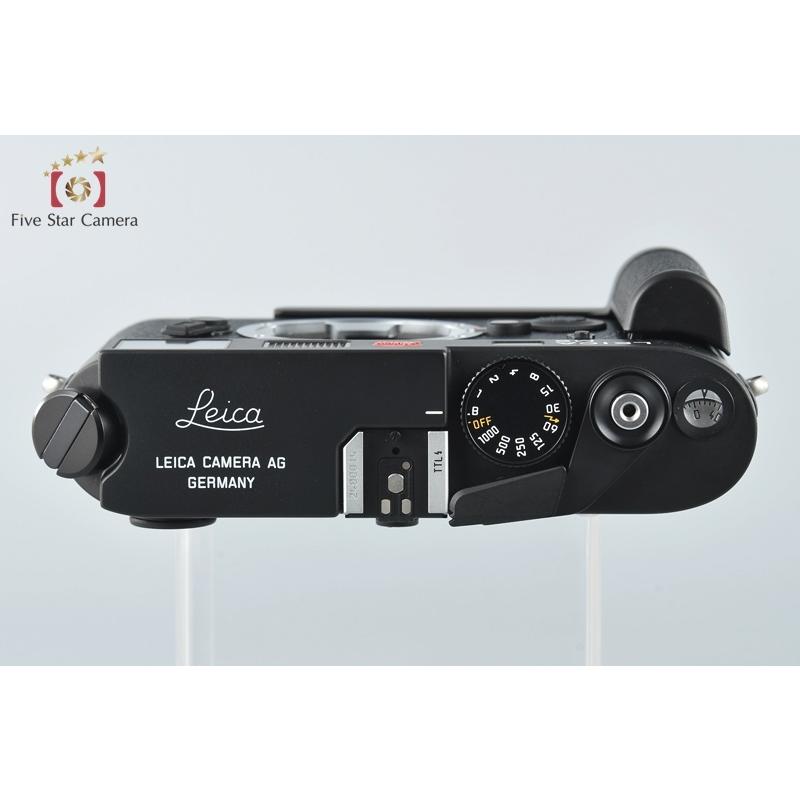 ライカ 【中古】Leica M6 TTL 0.72 JAPAN ブラック レンジ ライカ 【中古】Leica M6 TTL 0.72 JAPAN ブラック レンジ