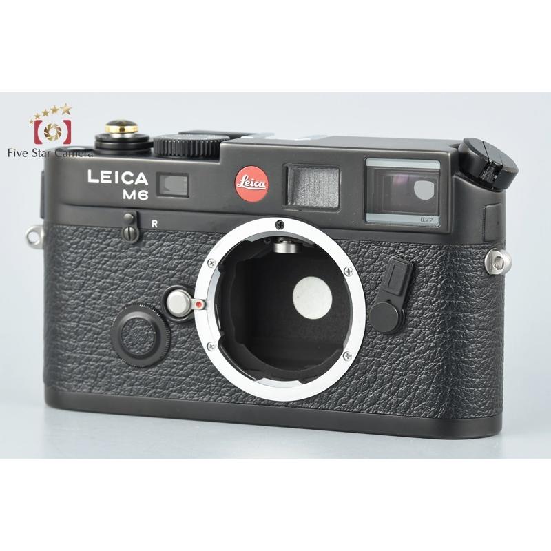 フィルムカメラ Leica M6 TTL0.72 ライカ 【中古】Leica M6 TTL 0.72 ブラック レンジファインダー