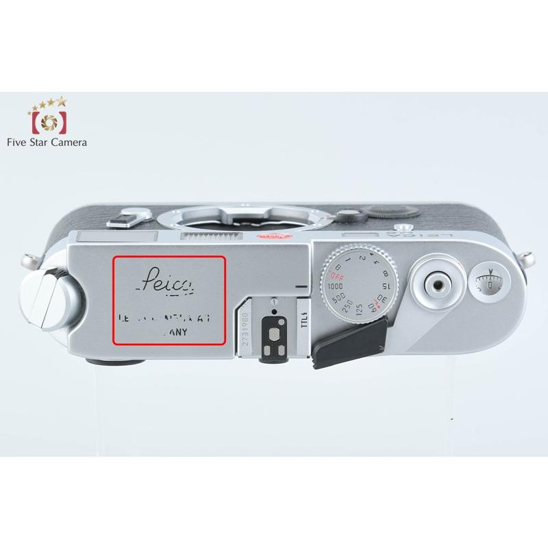 ライカ 【中古】Leica M6 TTL 0.72 シルバー レンジファインダー