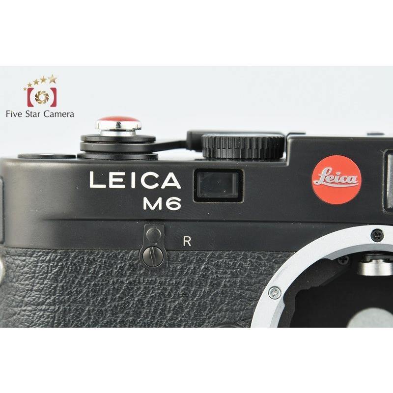 ライカ 【中古】Leica M6 0.85 ブラック レンジファインダー ライカ 【中古】Leica M6 0.85 ブラック レンジファインダー