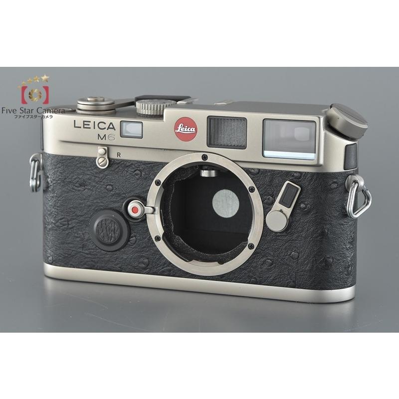 ライカ 【中古】Leica M6 チタン レンジファインダーフィルム ライカ 【中古】Leica M6 チタン レンジファインダーフィルム