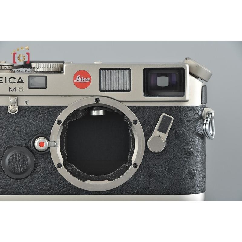 ライカ 【中古】Leica M6 チタン レンジファインダーフィルム ライカ 【中古】Leica M6 チタン レンジファインダーフィルム