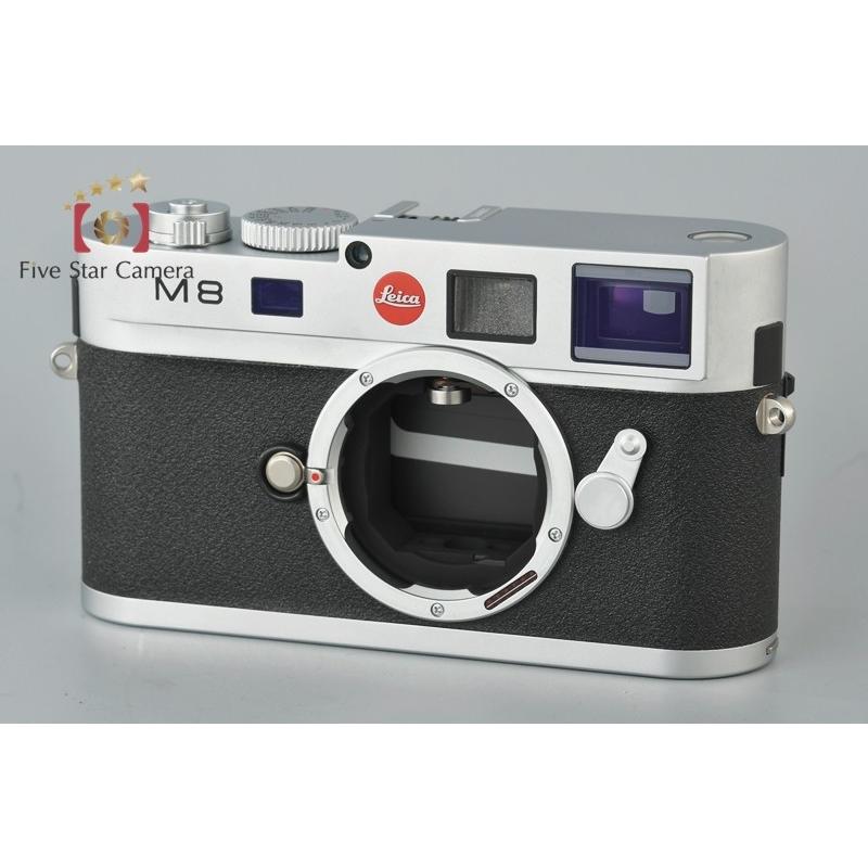 【中古】Leica ライカ M8 シルバークローム デジタルレンジファインダーカメラ