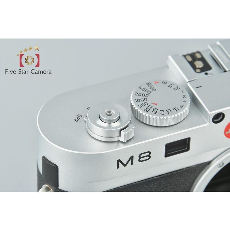 【中古】Leica ライカ M8 シルバークローム デジタルレンジファインダーカメラ