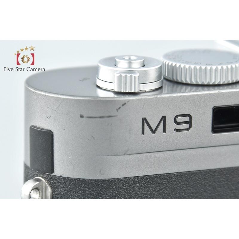 ライカ 【中古】Leica M9 スチールグレーペイント 10705 レンジ ライカ 【中古】Leica M9 スチールグレーペイント 10705 レンジ
