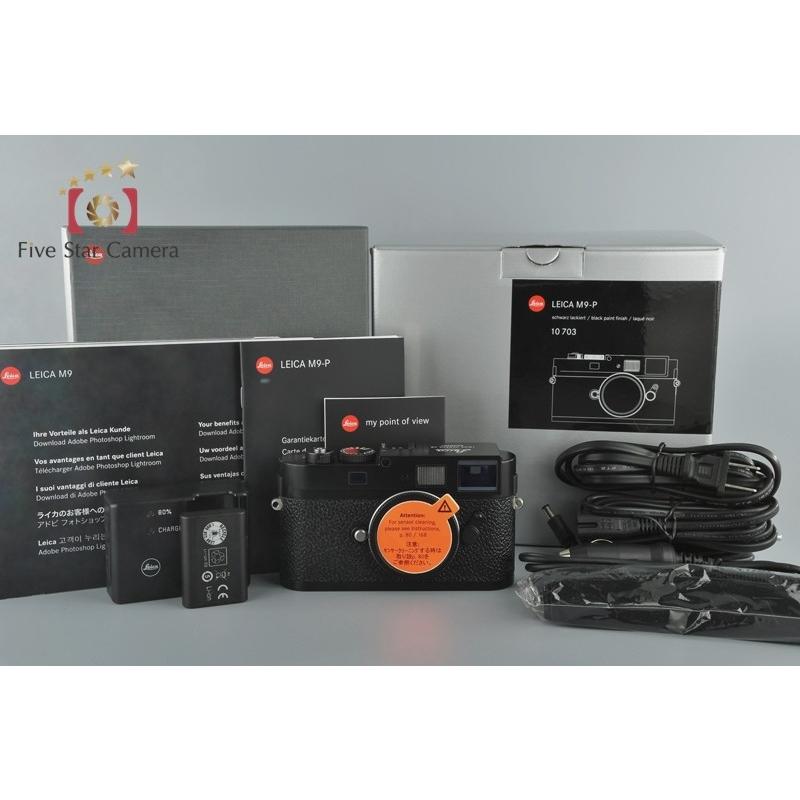 ライカ 【中古】Leica M9-P ブラックペイント センサー対策済み ライカ 【中古】Leica M9-P ブラックペイント センサー対策済み